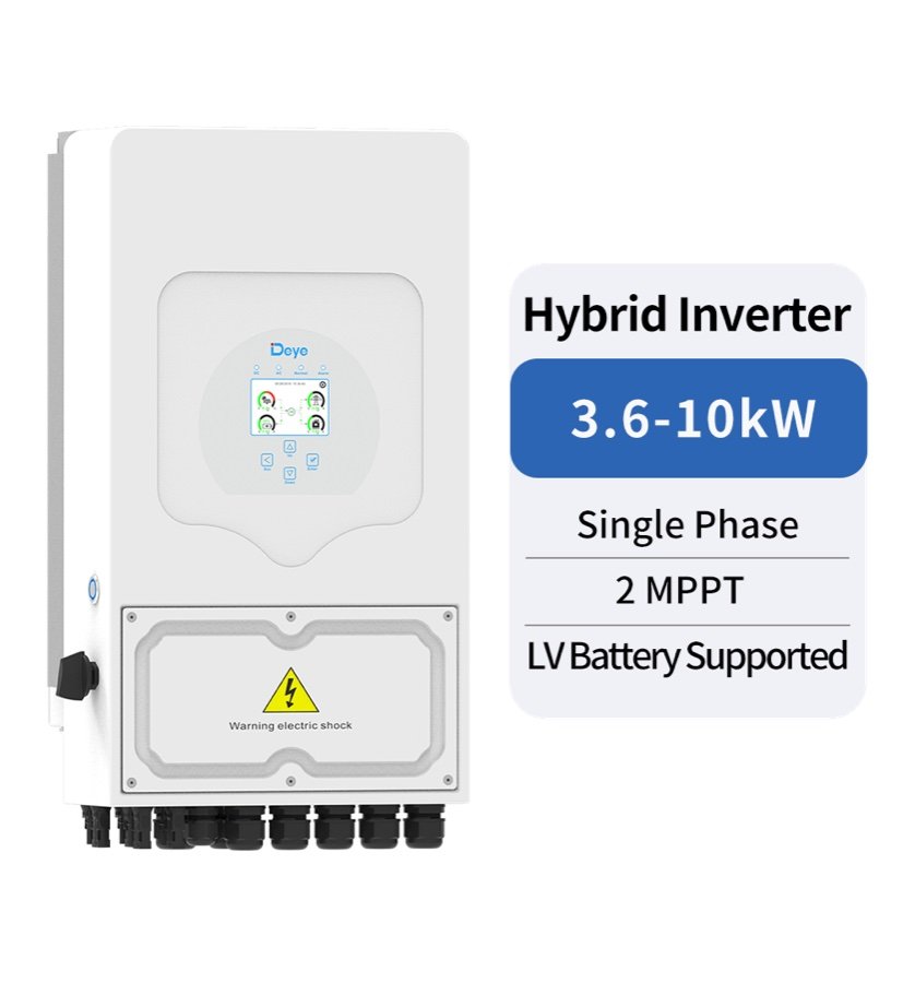 Deye 10kW Single Phase OnGrid Hybrid Solar Inverter