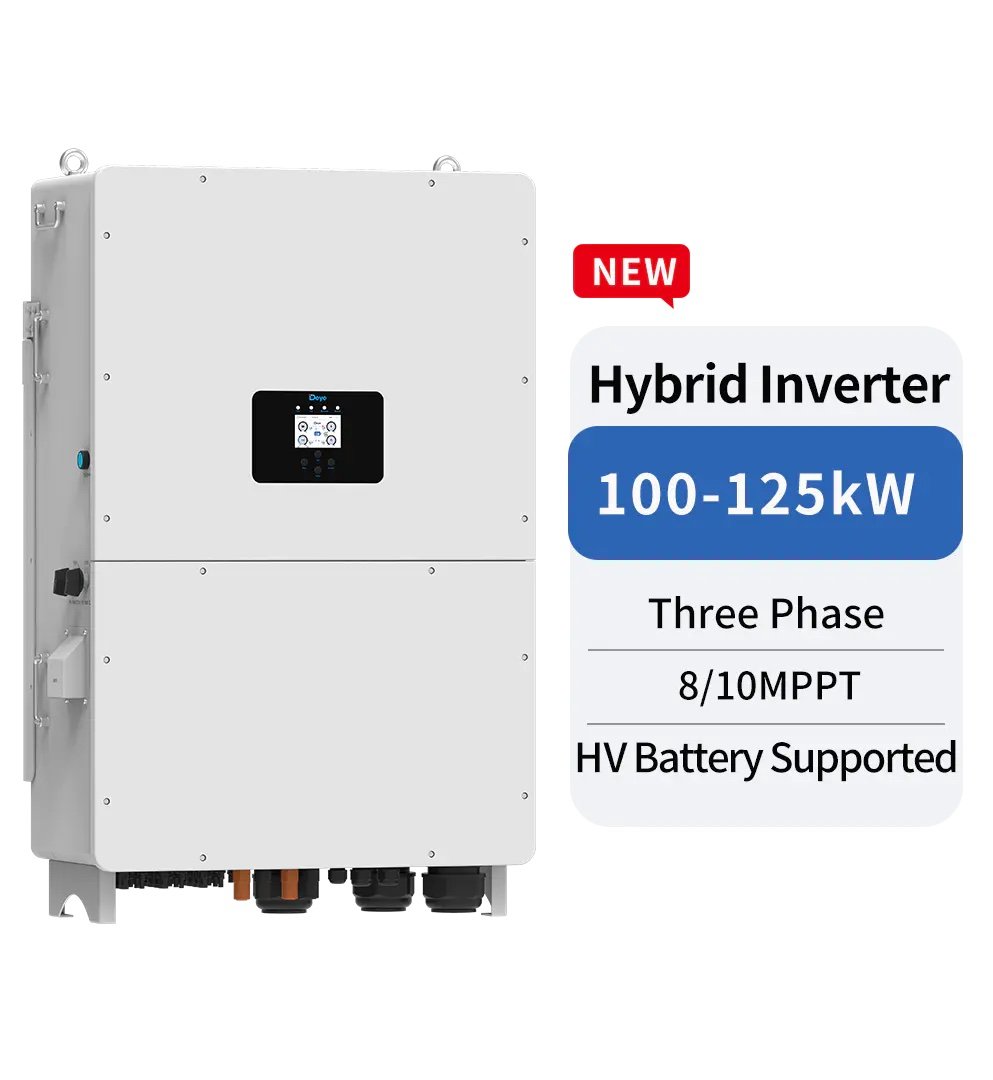 Deye 100kW Three Phase High Voltage OnGrid Hybrid Solar Inverter